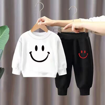Φθινοπωρινά ρούχα για αγοράκια Μόδα μπλουζάκια και παντελόνια σετ 2 τεμαχίων Παιδικά κορίτσια casual top κάτω φόρμες αθλητικές φόρμες