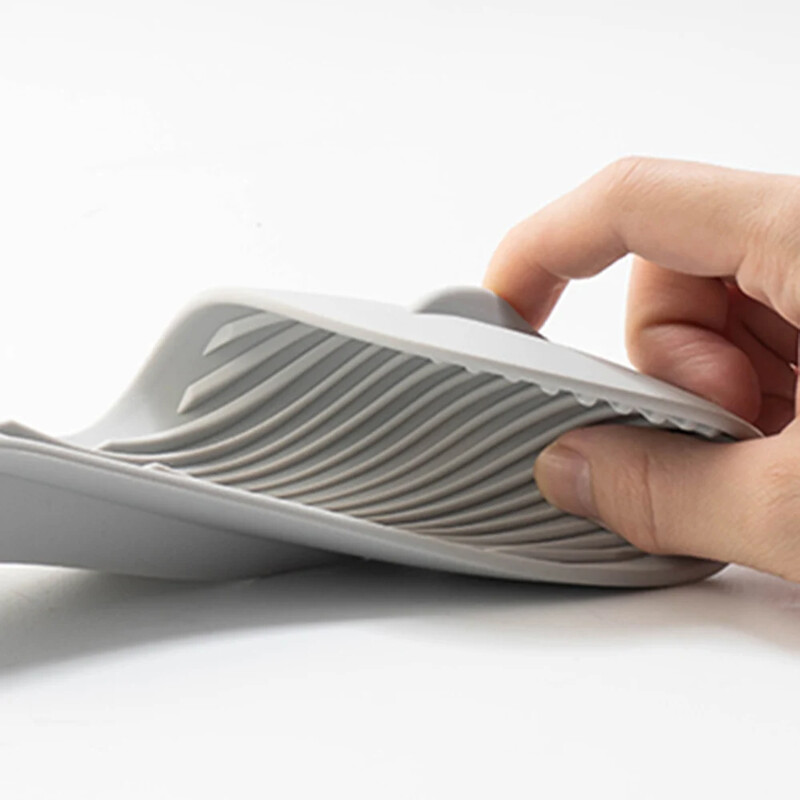 Suport pentru lingură din silicon, 1/4 buc, ustensile de odihnă pentru lingură de bucătărie, rafturi de depozitare rezistente la căldură, unelte de gătit, accesorii de bucătărie