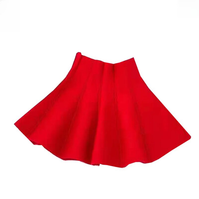 Mitmekülgne kootud A-kujuline minikleit tüdrukutele, ühevärviline kaabel, armas sügis/talvine tantsuseelik