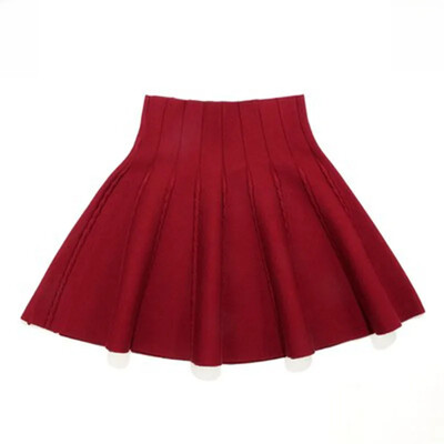 Mitmekülgne kootud A-kujuline minikleit tüdrukutele, ühevärviline kaabel, armas sügis/talvine tantsuseelik