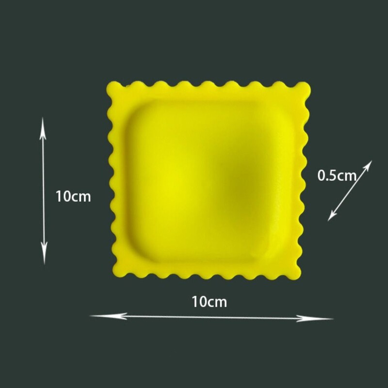 Silikoninio biskvito formos šaukšto pagalvėlė Virtuvės priedai Kvadratinis karščiui atsparus padėkliukas Minkštas antifoulingas padėkliukas valgomojo stalas