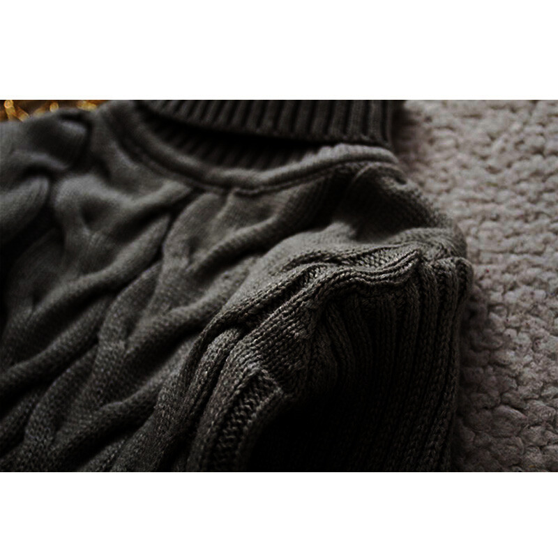 Bērnu džemperis vienkrāsains džemperis ar augstu apkakli trikotāžas džemperis studentu silts tops 2-8 gadus vecs