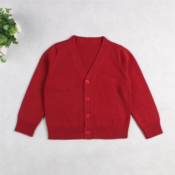 Μάρκα Cotton Baby Girls Cardigan Παιδικό Πουλόβερ Παιδικό Πουλόβερ Βρεφικό Μπουφάν Κοριτσάκι Πανωφόρι Φθινοπωρινό παλτό Ρούχα νήπιο