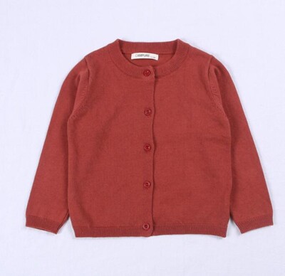 Zīmols Cotton Baby Girls Cardigan Bērnu Džemperis Bērnu Džemperis Bērnu Jaka Meiteņu Virsdrēbes Rudens Mētelis Apģērbs Maziem bērniem