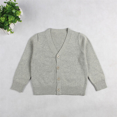 Zīmols Cotton Baby Girls Cardigan Bērnu Džemperis Bērnu Džemperis Bērnu Jaka Meiteņu Virsdrēbes Rudens Mētelis Apģērbs Maziem bērniem