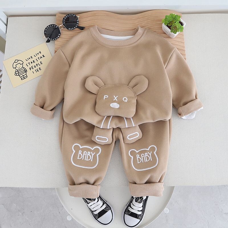 Παιδικό σετ ρούχων 1-7 ετών Αγόρια casual ρούχα Παιδική μόδα Φούτερ και παντελόνι 2 τμχ Βρεφικές φθινοπωρινές χειμερινές φόρμες