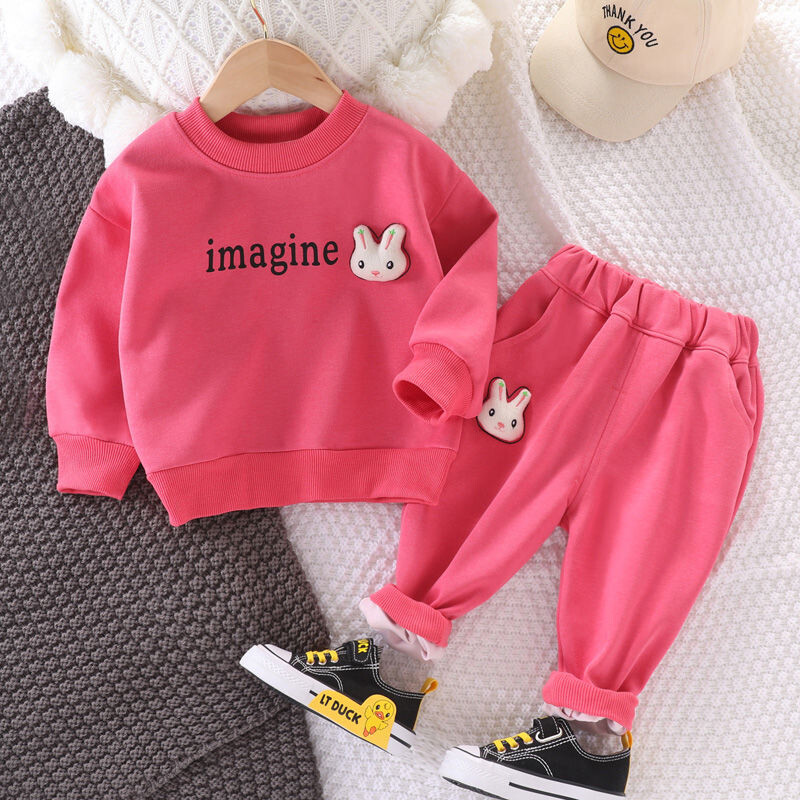 1-7 ani Set de îmbrăcăminte pentru copii Băieți Haine ocazională Hanorac și pantaloni la modă pentru copii 2 buc Treninguri pentru bebeluși toamnă iarnă