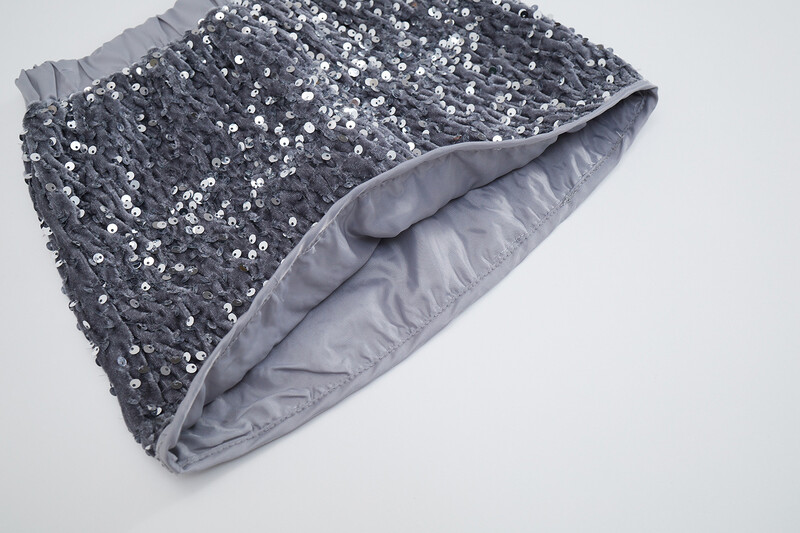 Rudens meiteņu vizulis daudzpusīgi īsi svārki korejiešu versija Pavasaris vasara jauni bērnu gaiši luksusa moderni A-līnijas pussvārki