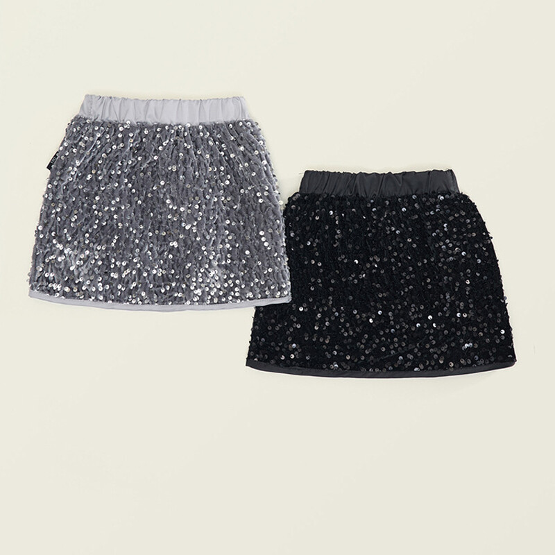 Rudens meiteņu vizulis daudzpusīgi īsi svārki korejiešu versija Pavasaris vasara jauni bērnu gaiši luksusa moderni A-līnijas pussvārki