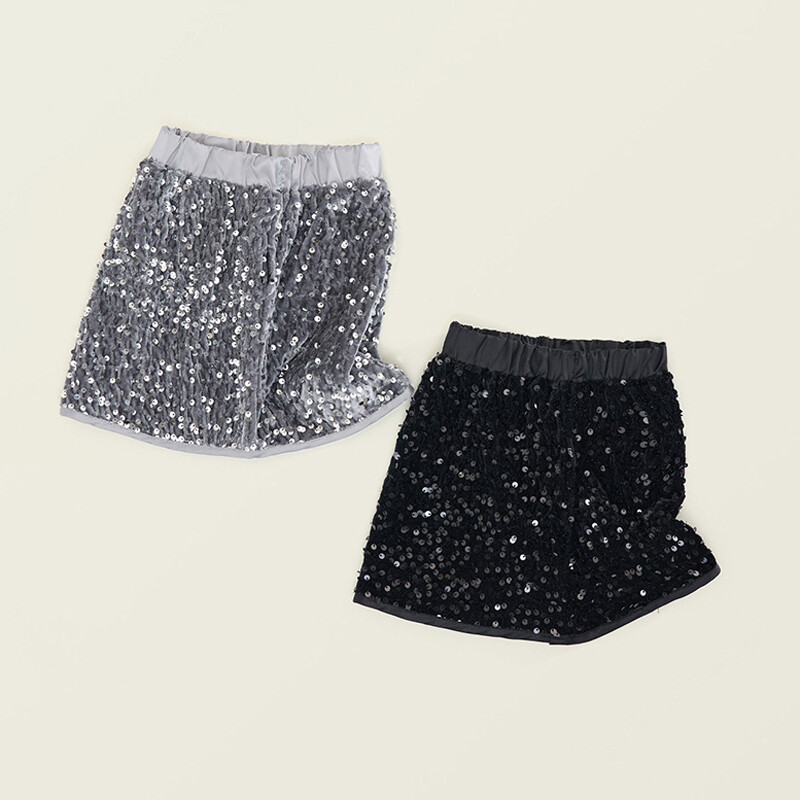 Rudens meiteņu vizulis daudzpusīgi īsi svārki korejiešu versija Pavasaris vasara jauni bērnu gaiši luksusa moderni A-līnijas pussvārki