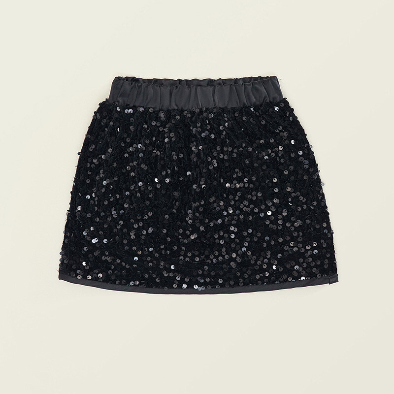 Rudens meiteņu vizulis daudzpusīgi īsi svārki korejiešu versija Pavasaris vasara jauni bērnu gaiši luksusa moderni A-līnijas pussvārki