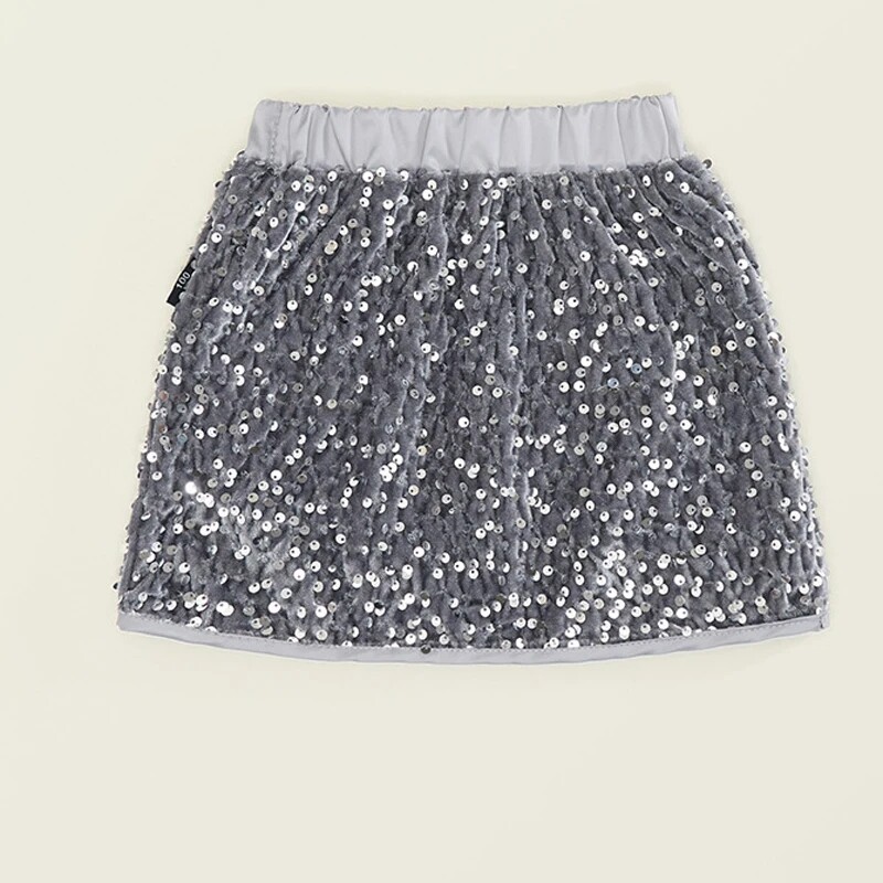 Rudens meiteņu vizulis daudzpusīgi īsi svārki korejiešu versija Pavasaris vasara jauni bērnu gaiši luksusa moderni A-līnijas pussvārki