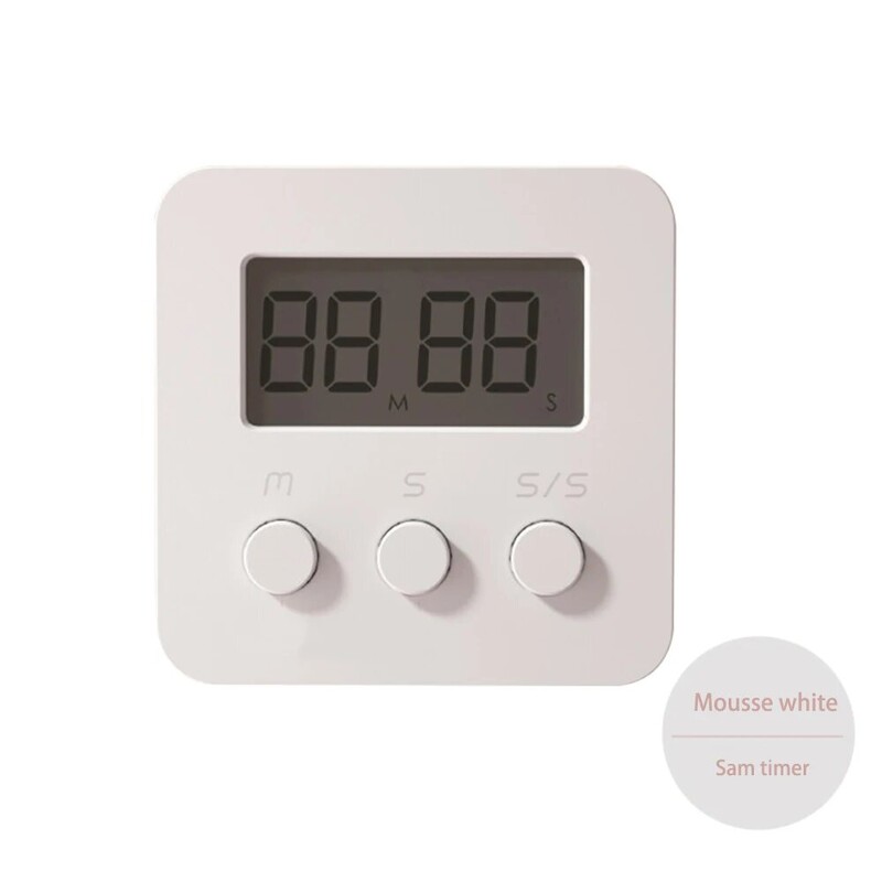 LCD skaitmeninis ekranas virtuvės laikmatis Patvarus minutinės virtuvės gaminimo laikmatis Atgalinės atskaitos kepimas Sportas Žadintuvas Priminimo įrankiai