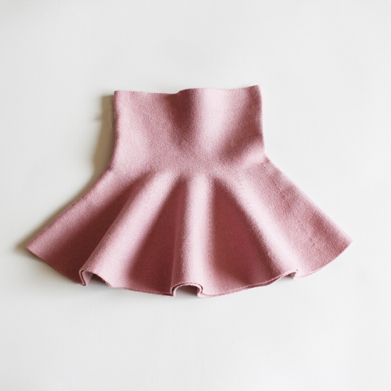 2–10 metų rudens žiemai kūdikių rūbai mažiems vaikams, mokyklinukams, mokyklinukams, aukštu juosmeniu, megzti tutu sijonai, paruošto stiliaus sijonai vaikams