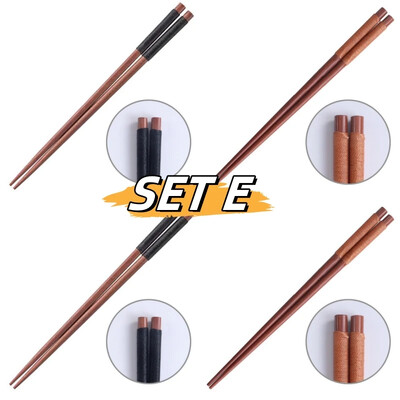 4PCS Radošie japāņu Kazuki irbulīši Iesaiņoti dižskābarža smailie irbulīši, sarkani sandalkoka irbulīši, kas ir pret gāšanu