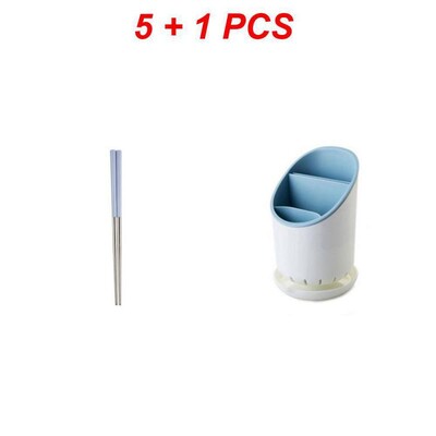 1-5 ζεύγος επαναχρησιμοποιήσιμα κινέζικα ξυλάκια από ανοξείδωτο ατσάλι Αντιολισθητικό ιαπωνικό κινέζικο κορεατικό φαγητό Μεταλλικά μπριζόλες επιτραπέζια μπαστούνια κουζίνας