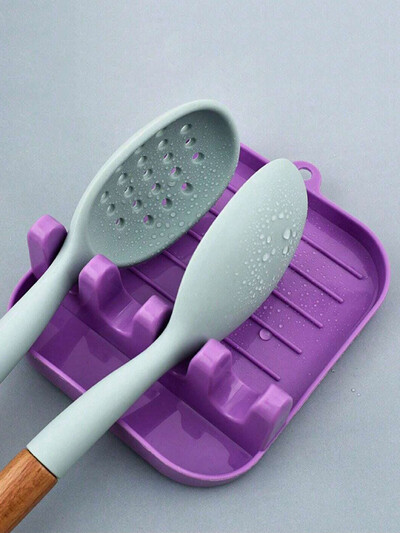 1vnt buitinė daugiafunkcinė mentelių lentynėlė, virtuvinio kastuvo šaukštų laikymo lentyna, sėdimoji pjaustymo lenta mentele puodo uždengimo lentyna