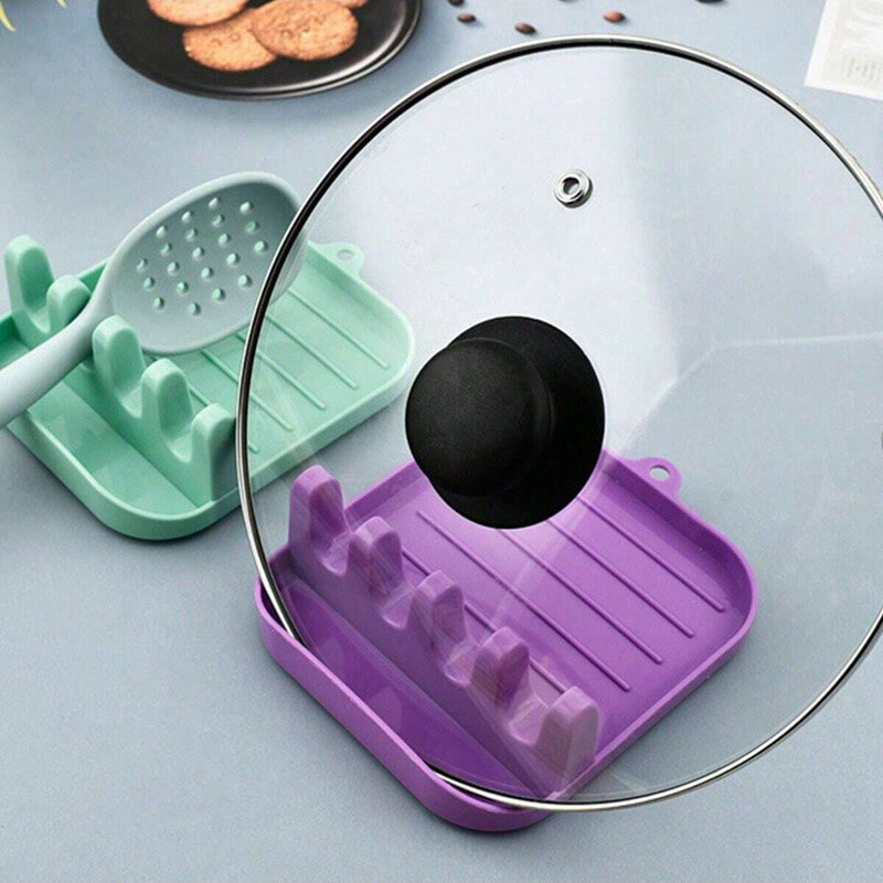 1vnt buitinė daugiafunkcinė mentelių lentynėlė, virtuvinio kastuvo šaukštų laikymo lentyna, sėdimoji pjaustymo lenta mentele puodo uždengimo lentyna