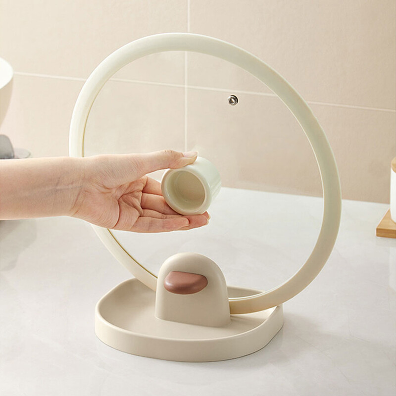 Skandinaviško stiliaus puodo dangtis kastuvas laikymo stovas Virtuvės šaukštų laikikliai Maisto gaminimo įrankių lentynos lentynos stovas Stalo reikmenų laikymo kanalizacijos stovo įtaisas