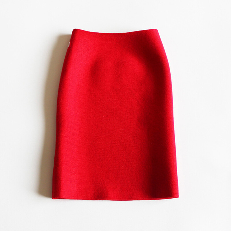 DE PEACH Téli Őszi Baba Lányok Vékony kötött szoknya Tipegő Gyerekek Hercegnő Ceruza Egylépcsős szoknyák Gyerekek Formális buliruha