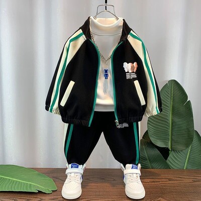 Παιδικό σετ ρούχων 2-9 ετών Αγόρια casual ρούχα Παιδική μόδα φούτερ και παντελόνι 2 τμχ Βρεφικά φθινοπωρινά χειμερινά αθλητικά