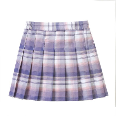 Μίνι γυναικείο φόρεμα καρό φούστα Παιδική μοντέρνα άνοιξη φθινόπωρο νέο στυλ πλισέ φούστα για κορίτσια από βρέφη έως έφηβες