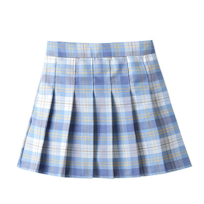 Μίνι γυναικείο φόρεμα καρό φούστα Παιδική μοντέρνα άνοιξη φθινόπωρο νέο στυλ πλισέ φούστα για κορίτσια από βρέφη έως έφηβες