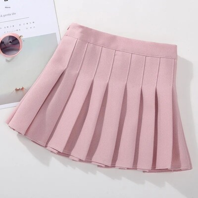 Μίνι γυναικείο φόρεμα καρό φούστα Παιδική μοντέρνα άνοιξη φθινόπωρο νέο στυλ πλισέ φούστα για κορίτσια από βρέφη έως έφηβες