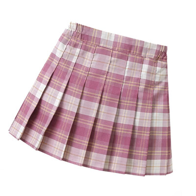 Μίνι γυναικείο φόρεμα καρό φούστα Παιδική μοντέρνα άνοιξη φθινόπωρο νέο στυλ πλισέ φούστα για κορίτσια από βρέφη έως έφηβες