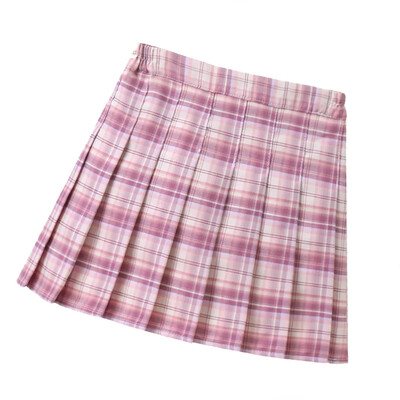 Μίνι γυναικείο φόρεμα καρό φούστα Παιδική μοντέρνα άνοιξη φθινόπωρο νέο στυλ πλισέ φούστα για κορίτσια από βρέφη έως έφηβες