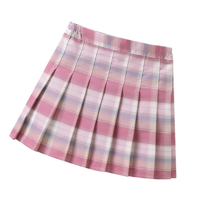 Μίνι γυναικείο φόρεμα καρό φούστα Παιδική μοντέρνα άνοιξη φθινόπωρο νέο στυλ πλισέ φούστα για κορίτσια από βρέφη έως έφηβες