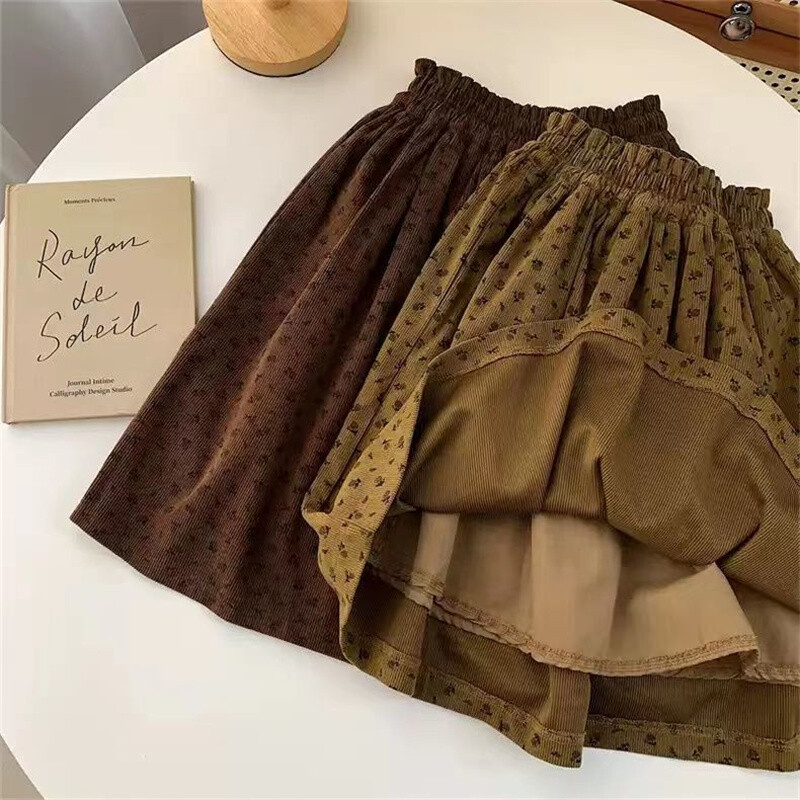 Lányruha Gyerek baba Félhosszú szoknya 2024 Olcsó tavaszi őszi parti miniszoknya Estélyi ruha Minőségi gyerekruházat