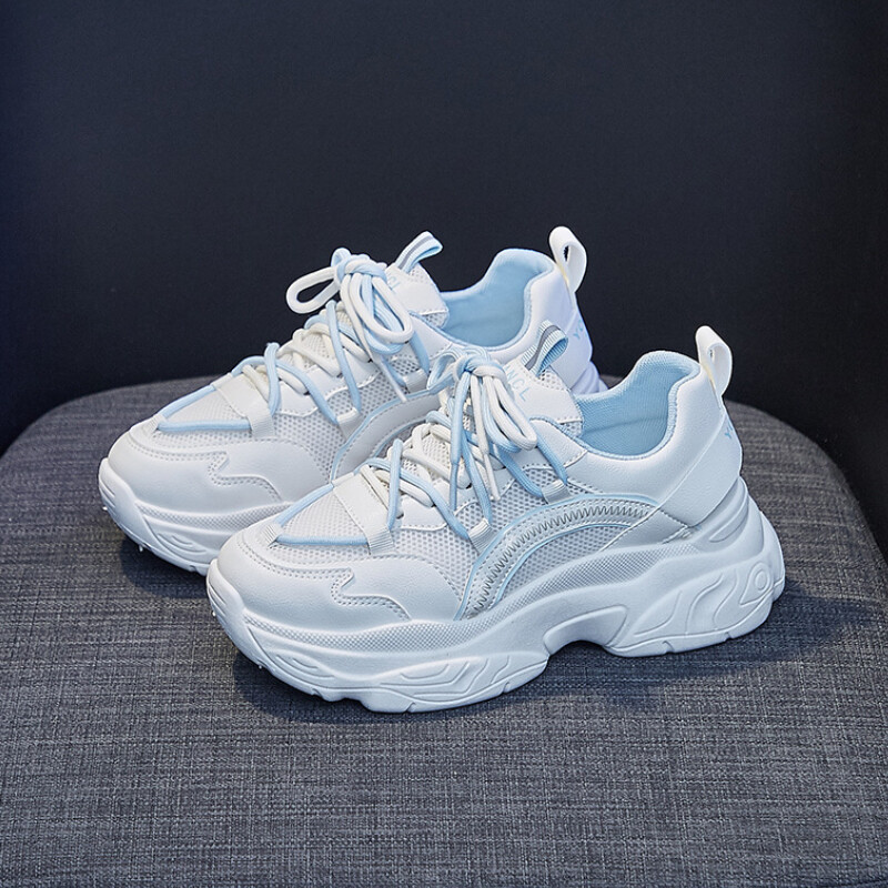 Baltas kurpes Sieviešu kedas 2022. gada rudens Jaunumi Sieviešu sporta skriešanas apavi Tīkla elpojoši trenažieri Tenisa sieviešu apavi