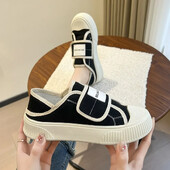 Drobiniai batai, moteriški rudeniniai, naujos mados lengvi storu padu patogūs plokščiapadžiai batai laisvalaikio vaikščiojimui lauke