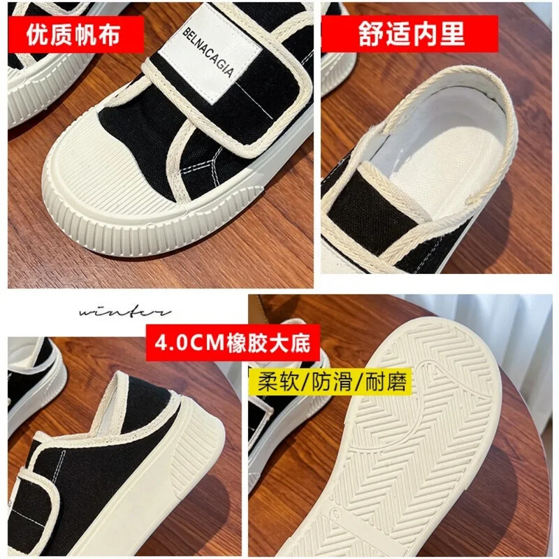 Drobiniai batai, moteriški rudeniniai, naujos mados lengvi storu padu patogūs plokščiapadžiai batai laisvalaikio vaikščiojimui lauke