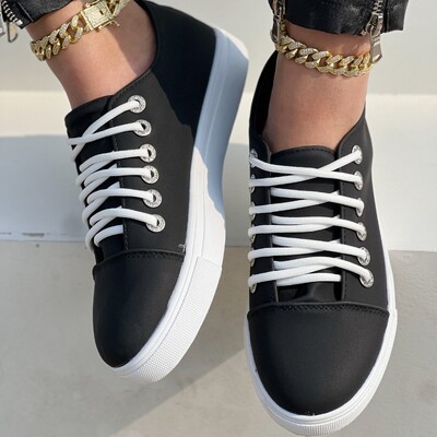 Ευρωπαϊκά και αμερικανικά μοντέρνα παπούτσια μονό 2024 Νέα δαντέλα με ρηχό στόμα Απλή γυναικεία αθλητικά Ευέλικτα μονό παπούτσια Zapatos Mujer