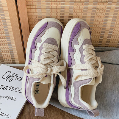 Apavi Sieviešu Zīmols Ādas Dizaineris Sievietēm Pavasaris Rudens Vulkanizētas Kurpes Apavi Šņorējamas Ikdienas Sieviešu Plakanie Apavi Jaunums