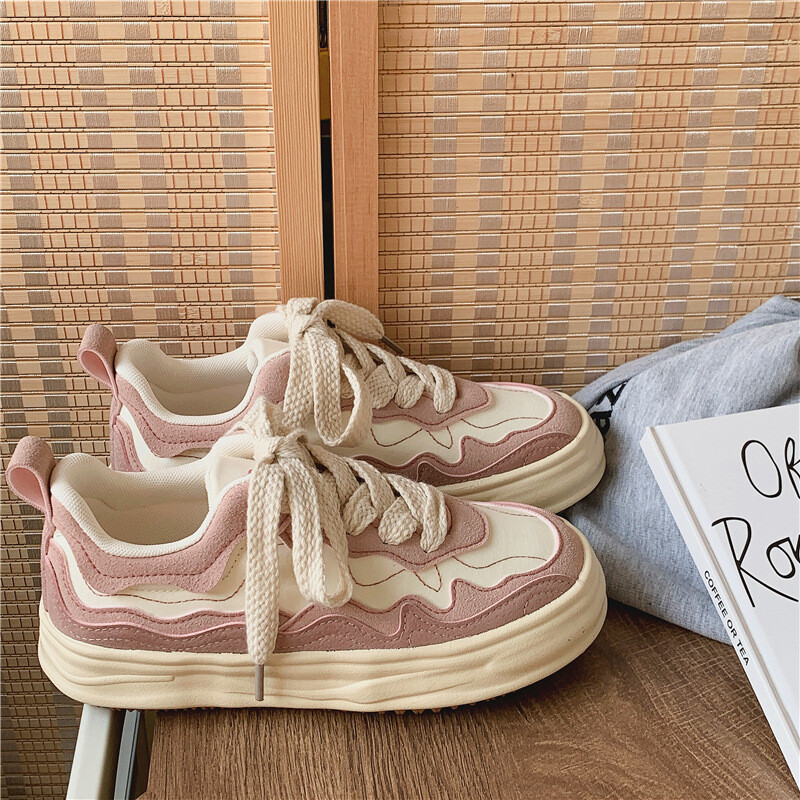 Apavi Sieviešu Zīmols Ādas Dizaineris Sievietēm Pavasaris Rudens Vulkanizētas Kurpes Apavi Šņorējamas Ikdienas Sieviešu Plakanie Apavi Jaunums