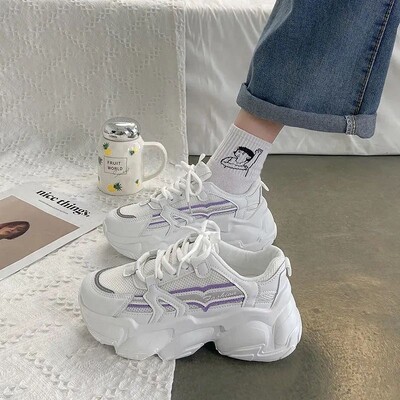 Sieviešu Tenis kedas Plakanas Modes Āra Kurpes Sieviešu Šņorējamas Sieviešu Apavi Sieviešu Apavi Ērti Sieviešu Izmērs 40