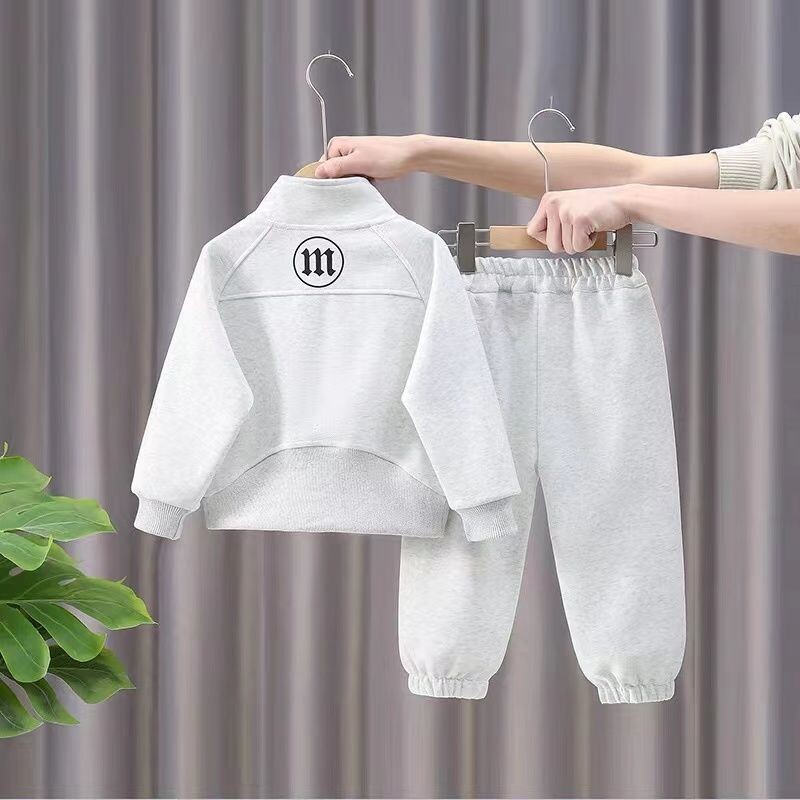 Dječji komplet odjeće od 4 do 12 godina Nova jakna za dječake i slobodno vrijeme Dvodijelni komplet za proljeće i jesen