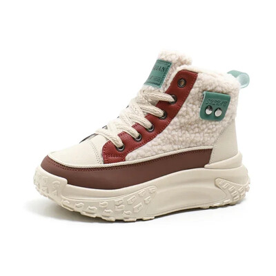 Γυναικεία χειμερινά παπούτσια Κοντά, βελούδινα πάνινα παπούτσια με κορδόνια, γυναικεία κορδόνια 2024 Luxury Botas Mujer