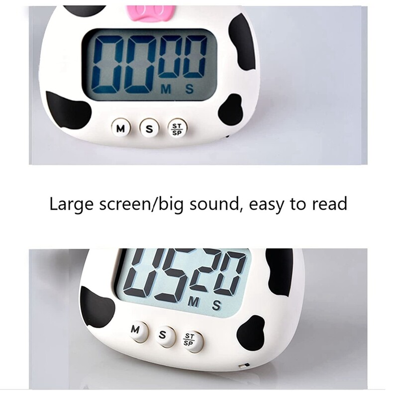 KARŠTASIS IŠPARDAVIMAS Virtuvės laikmatis, Atgalinės atskaitos laikmatis, Skaitmeninis gaminimo laikmatis, LCD didelio ekrano vaizdinis laikrodis, Maisto gaminimui Bake Sportas