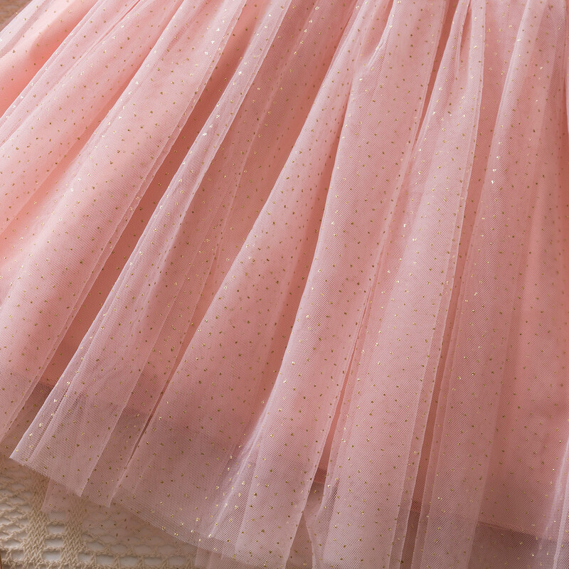 Kleita meitenēm Ziemassvētku ballītei Kleita garām piedurknēm Pavasaris Rudens Meitenes Rozā princešu kleitas Adīta ziemas blūze Bērnu meitene