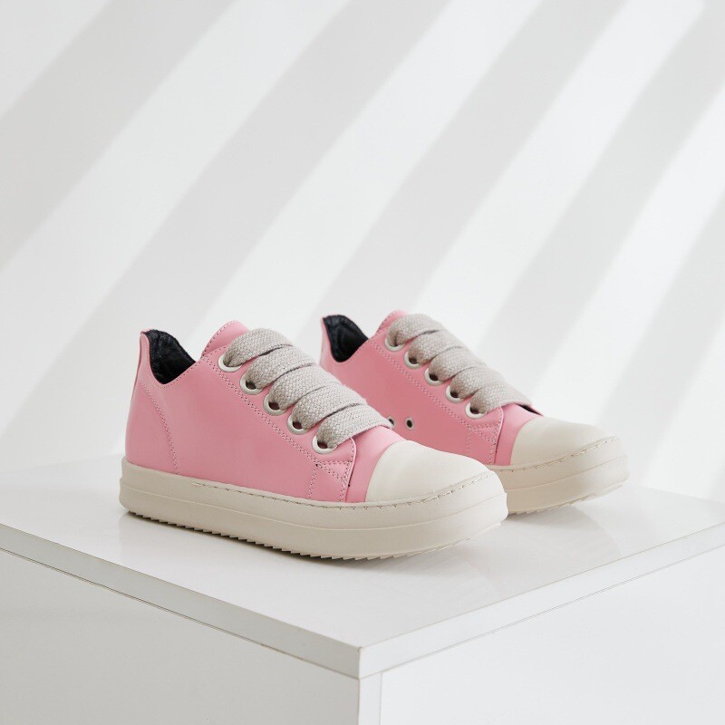 Pora vaikščiojimo batai Bėgimo treniruokliai Rick Vyriški odiniai „Jumbo“ batai su raišteliu „Owens“ prabangi avalynė, moteriški sportbačiai