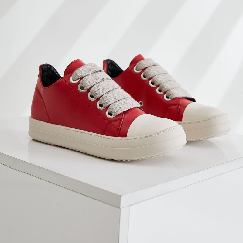 Pora vaikščiojimo batai Bėgimo treniruokliai Rick Vyriški odiniai „Jumbo“ batai su raišteliu „Owens“ prabangi avalynė, moteriški sportbačiai