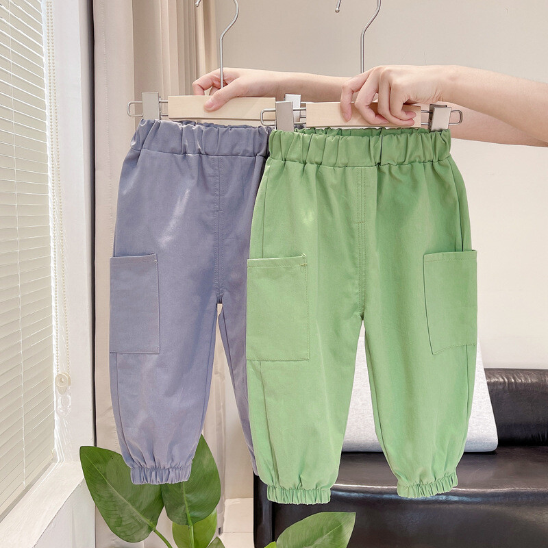 Pavasara kausāls uzvalks zīdaiņiem zēniem meitenēm multfilmas sloksnes krekls bikses 2gab/komplekts bērnu apģērbi bērnu zīdaiņu sporta apģērbi 0-5 g.