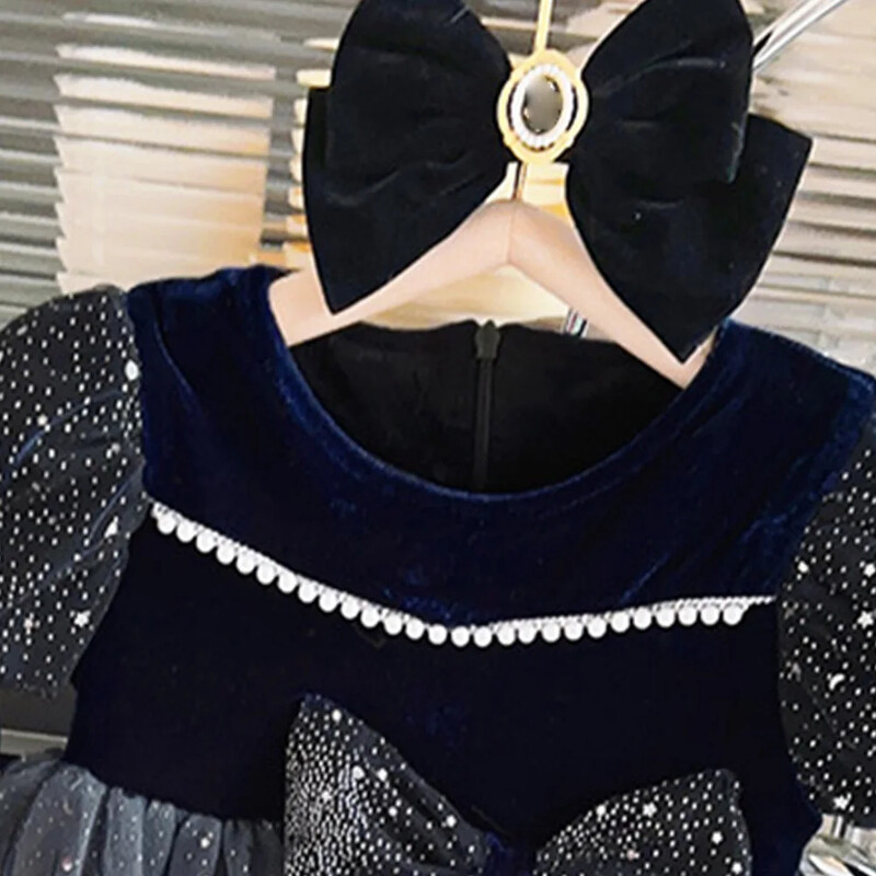 Mažylei mergaitei pavasario rudeniui princesės suknelės mielos vakarėlio vaikams drabužėliai mergaičių tiulio suknelė vaikams drabužiai Vestidos