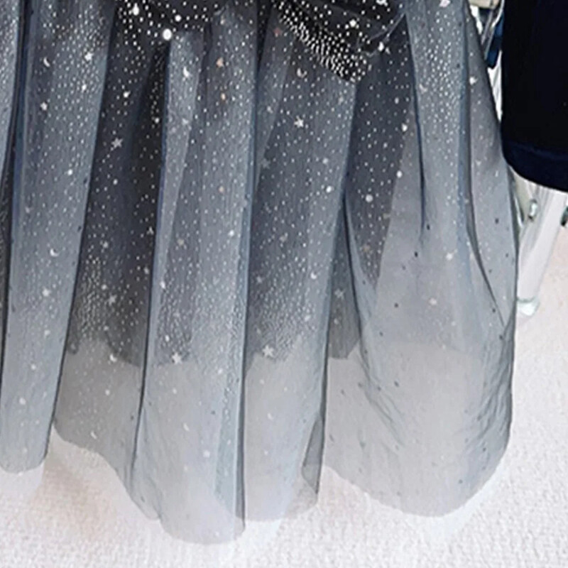 Mažylei mergaitei pavasario rudeniui princesės suknelės mielos vakarėlio vaikams drabužėliai mergaičių tiulio suknelė vaikams drabužiai Vestidos