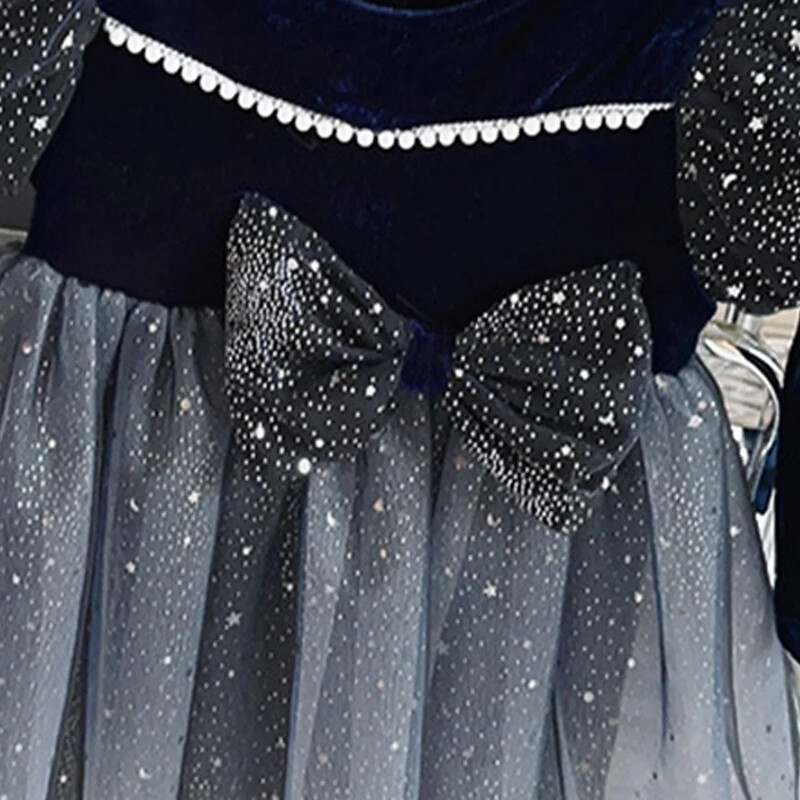 Mažylei mergaitei pavasario rudeniui princesės suknelės mielos vakarėlio vaikams drabužėliai mergaičių tiulio suknelė vaikams drabužiai Vestidos