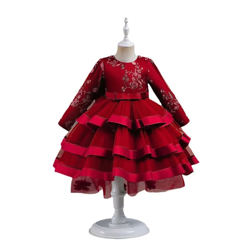 Νέο Διασυνοριακό Γυναικείο Παιδικό Φόρεμα Πριγκίπισσα Φούστα Διχτυωτό Δίχτυ Πλούσια Φούστα Μικρή Γυναικεία Παιδική Συναυλία Performance Dre